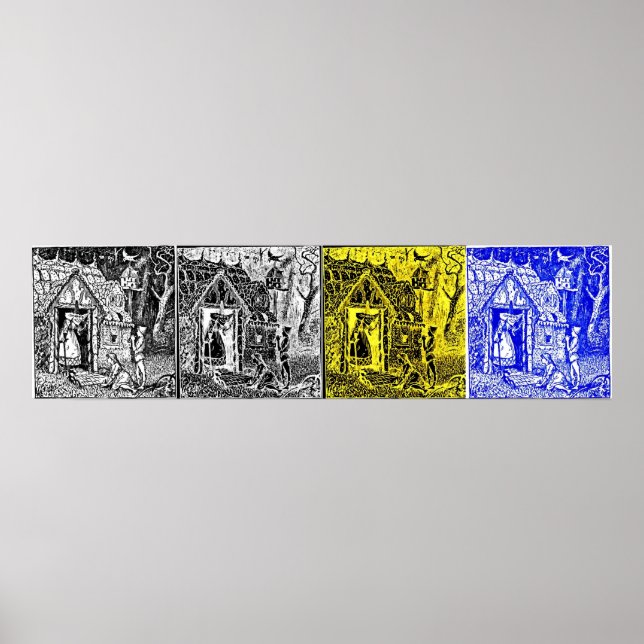 Poster Transformação de Hansel e Gretel! Pôster (Frente)