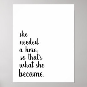 Poster Transformou-se um herói