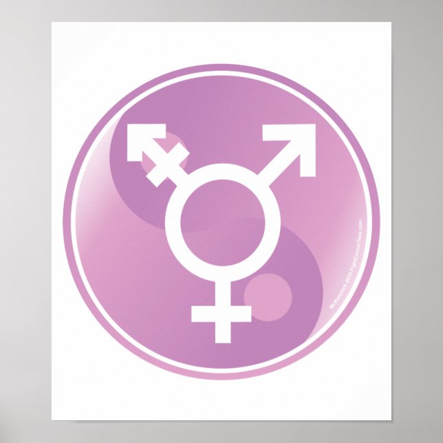 Poster Transgender Ying Yang (Frente)