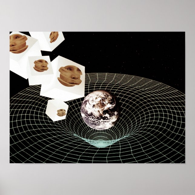 Poster Transição para outra dimensão (Frente)