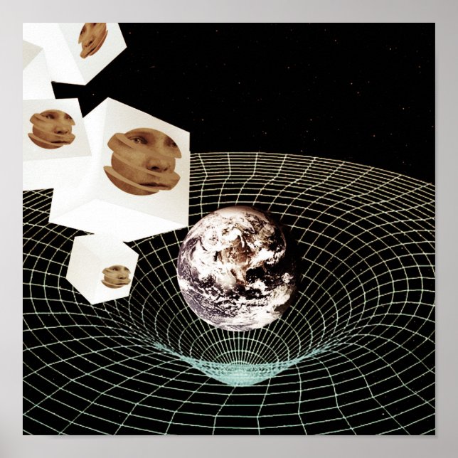 Poster Transição para outra dimensão (Frente)