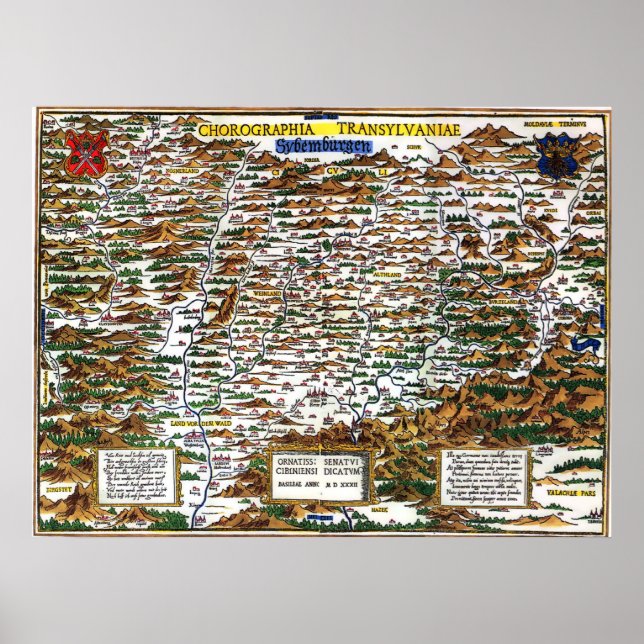 Poster Transilvânia (Frente)