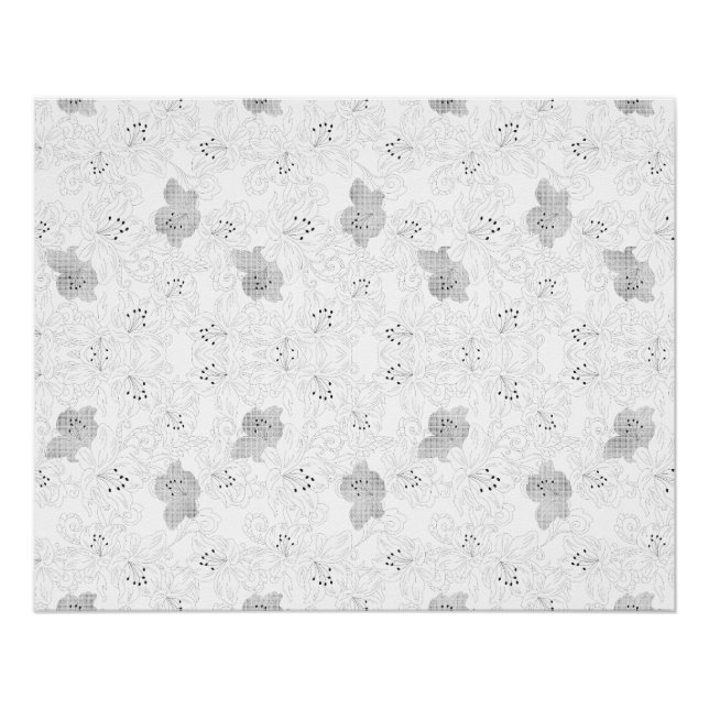 Póster Transparent Grid Overlay – Editable PNG Texture (Frente)