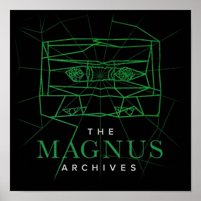 Poster Transparente O Logotipo Do Magnus Archives - Etapa (Frente)