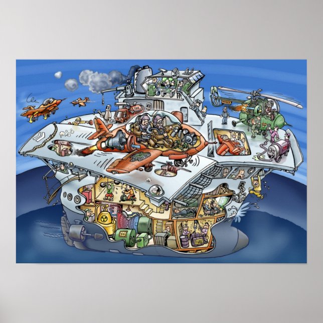 Póster Transportadora (Frente)