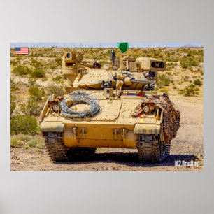 Poster TRANSPORTADORA DE PESSOAL ARMAZENADO - M2 Bradley