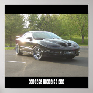 Póster Transporte Am WS6 de Pontiac