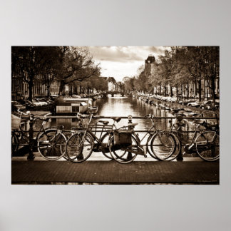 Póster Transporte de Amsterdã