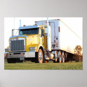 Póster Transporte por caminhão de Kenworth
