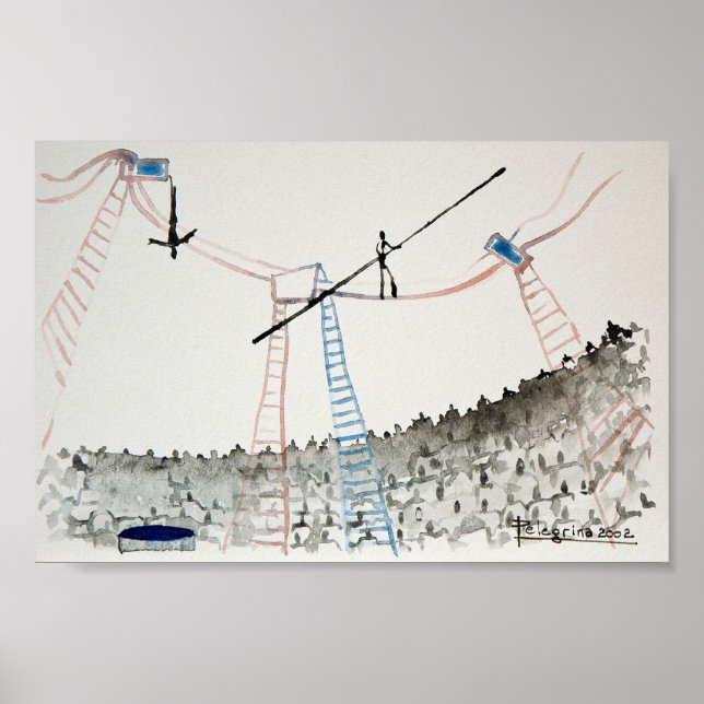 Póster trapeze artista (Frente)