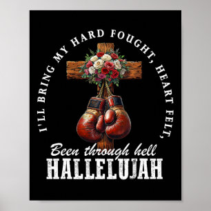 Poster Trarei minha caixa de Aleluia Feliz e Duro
