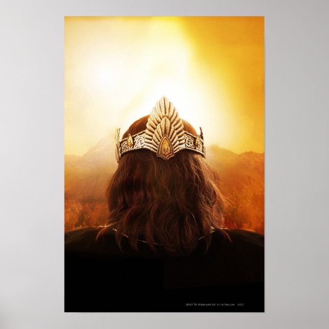 Póster Traseira da Cabeça com Coroa (Frente)