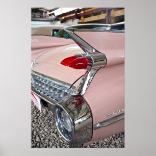 Póster Traseira do Cadillac Sedan de Ville