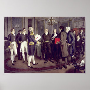 Póster Tratado de Gand
