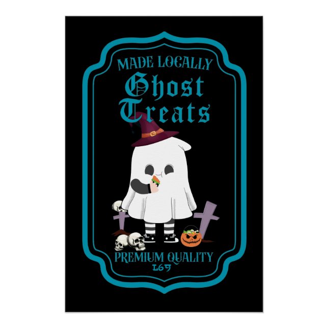 Póster TRATADOS FANTASMAS FEITOS LOCALMENTE COM Dia de as (Frente)