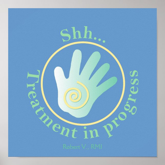 Póster Tratamento em Andamento (Frente)