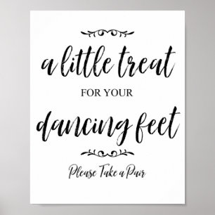 Poster Tratar os Pés - Assinar Chinelos!