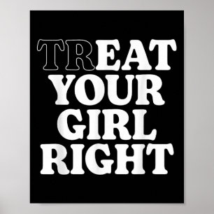 Poster Trate Comer Sua Menina Engraçado, Engraçada Citaçã