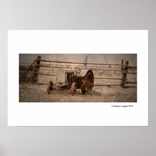 Póster Trator (Frente)