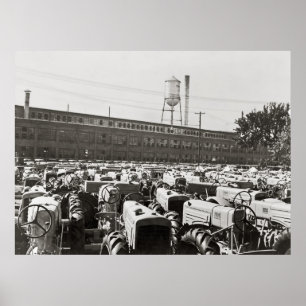 Póster Tratores de Minneapolis-Moline: 1939