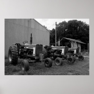 Póster Tratores do vintage
