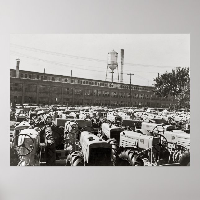 Póster Tratores Minneapolis-Molinos: 1939 (Frente)