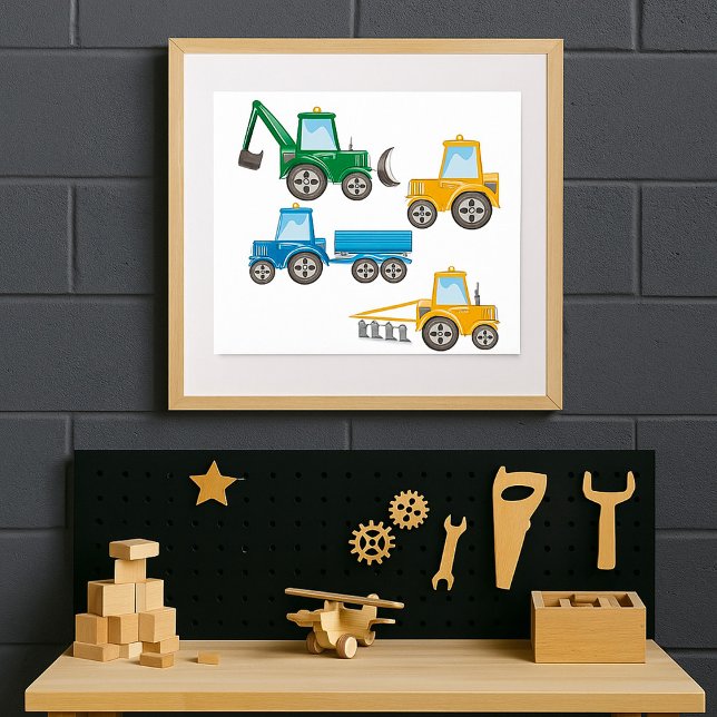 Poster Tratores Múltiplos (Criador carregado)