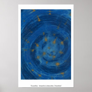 Póster Traumblau - dreamblue