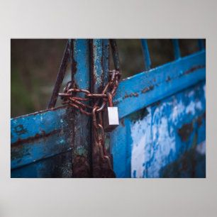 Poster Trava da porta antiga