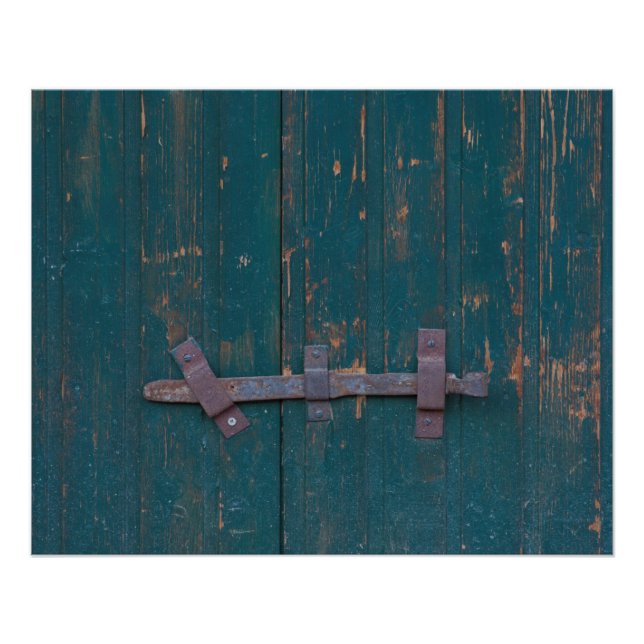 Póster Trava Da Porta Rusty Na Porta Verde (Frente)