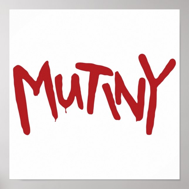 Poster Travagem de Motim e Fogo de Captura (Frente)