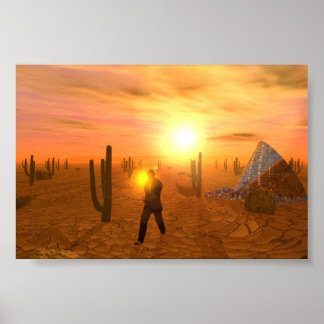 Poster Travamento de alienígena