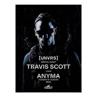 Póster Travis Scott - Anyma - [UNVRS] Poster