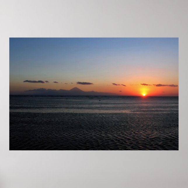 Poster Trawangan Sunset (Frente)