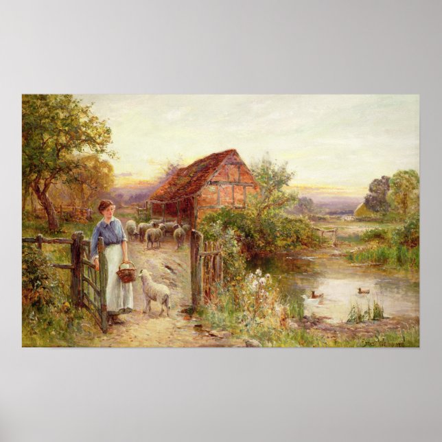 Póster Trazendo para casa a ovelha (Frente)