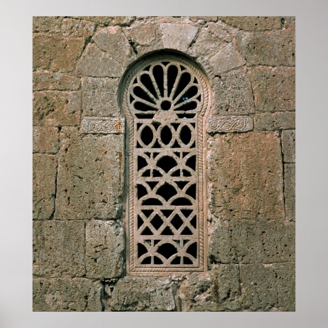 Póster Trazeria de janela, da Basilica San Juan (Frente)