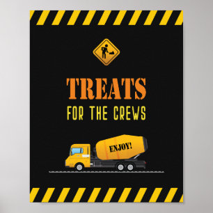Poster Treatores para Sinais Temáticos de Construção de T
