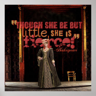 Póster Trecho de Shakespeare Fierce