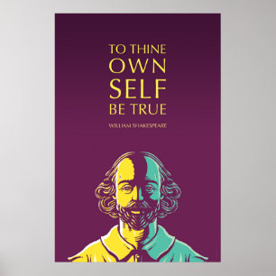 Poster Trecho De Shakespeare: Para Sua Própria Verdade