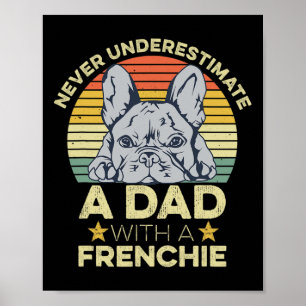 Poster Trecho Do Bulldog Francês Para O Seu Pai Francês