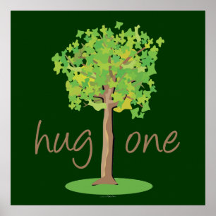 Póster Tree Hugger