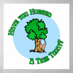 Poster Tree Hugger