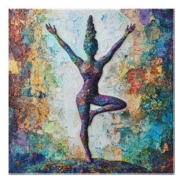 Póster Tree Pose Glossy Poster