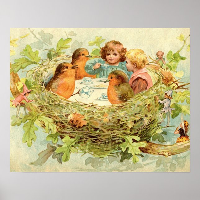 Póster Treetop Tea Party (Frente)