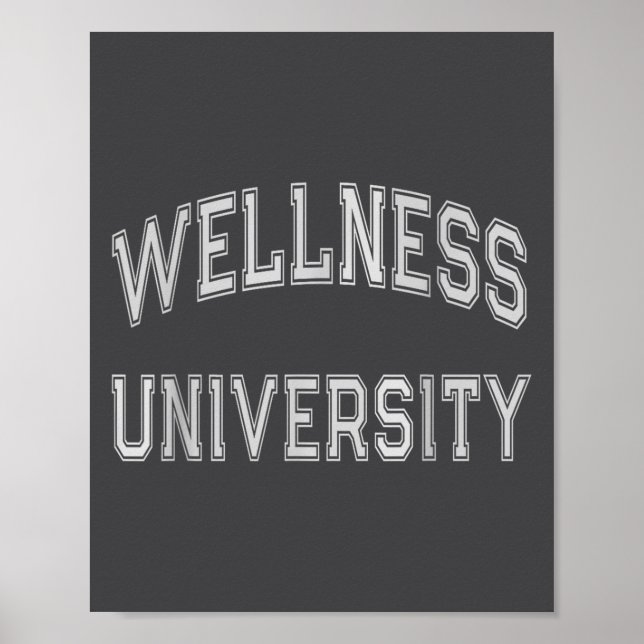 Poster Treinador de Aptidão Física da Equipe da Universid (Frente)