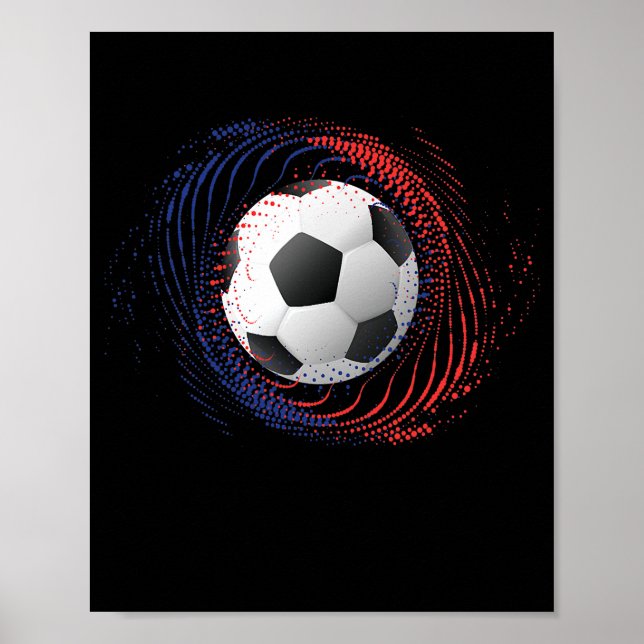 Poster Treinador de Bola do Jogador de Futebol, Fan Sport (Frente)
