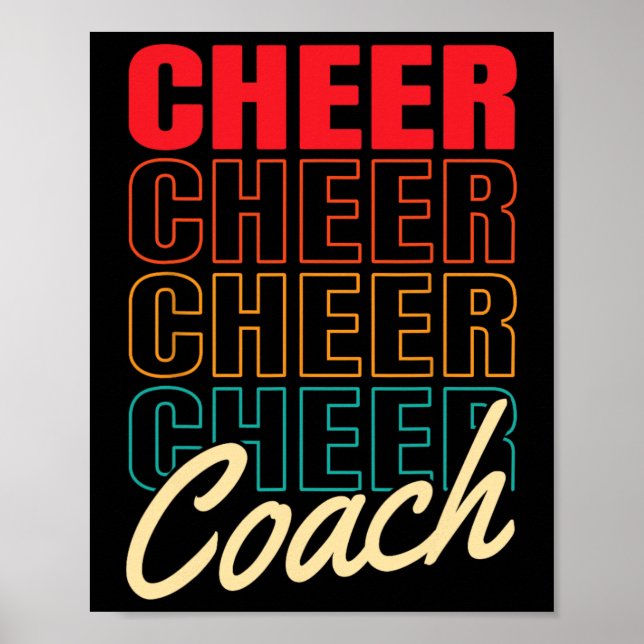 Poster Treinador de Cheerleading _6  (Frente)