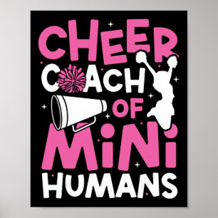 Poster Treinador de Cheerleading Cheer Treinador de Human