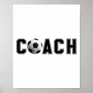 Poster Treinador de Futebol