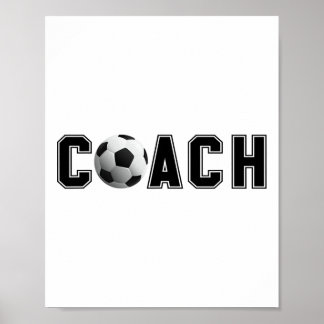 Poster Treinador de Futebol